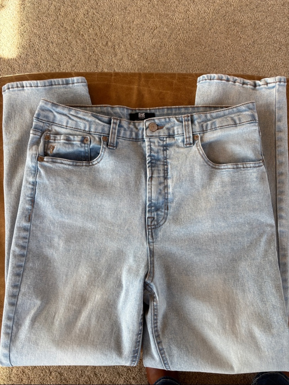 FRYE Light Wash Jeans - Light Blue
